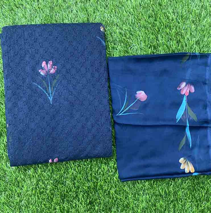 Chanderi Silk Churidar Materials DC254-02