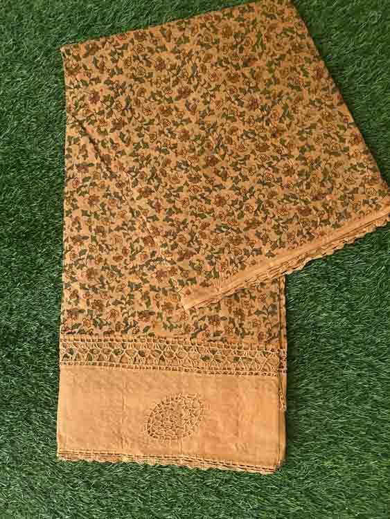 Crosia Work Cotton Saree DS370-08