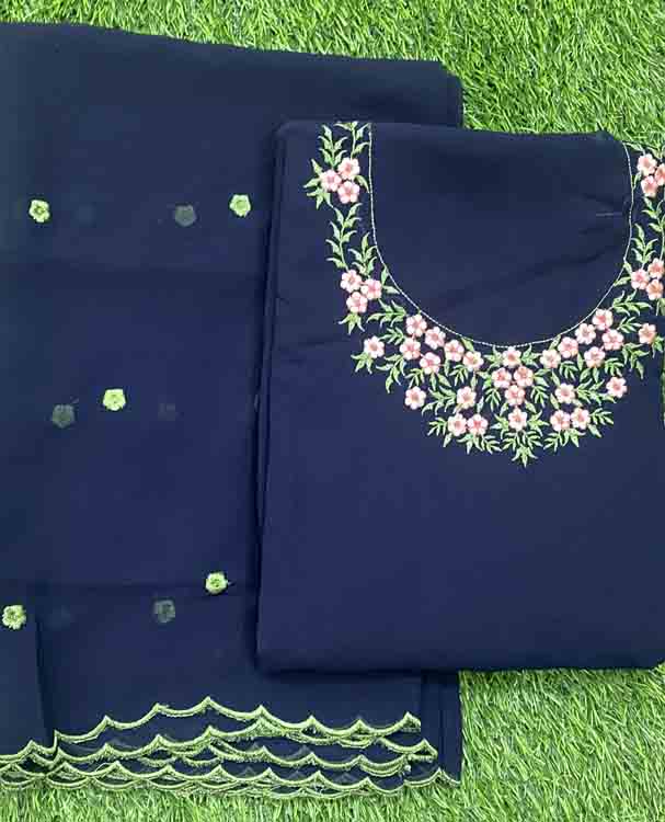 Georgette Churidar Materials Set DC273-01