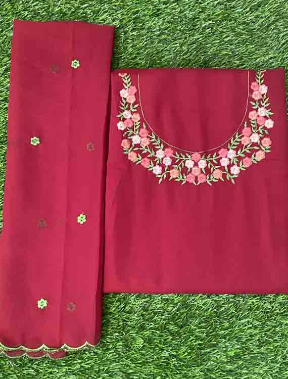 Georgette Churidar Materials Set DC273-07