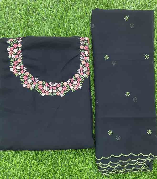 Georgette Churidar Materials Set DC278-07