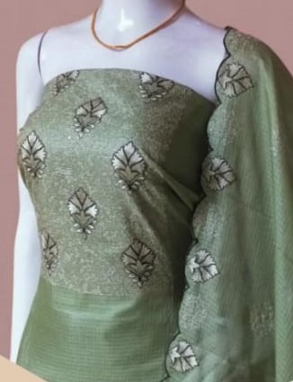 Kota Check Salwar Suit Cloth DC274-07