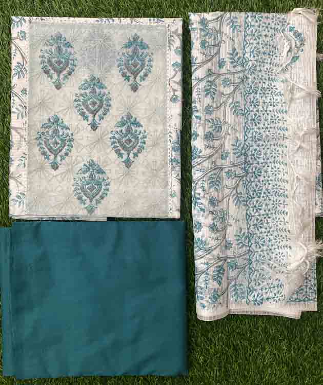 Net Kota Unstitched Salwar Suit Cloth DC281-08