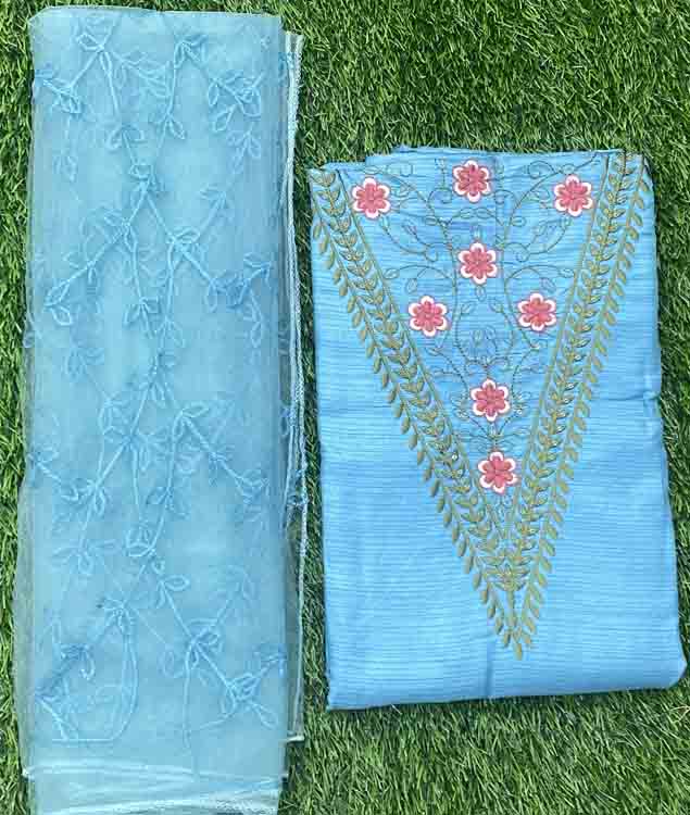 Daily Wear Semi Silk Churidar Set DC258-01