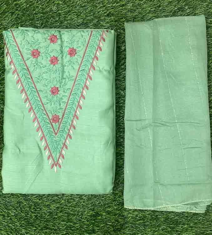 Daily Wear Semi Silk Churidar Set DC258-09