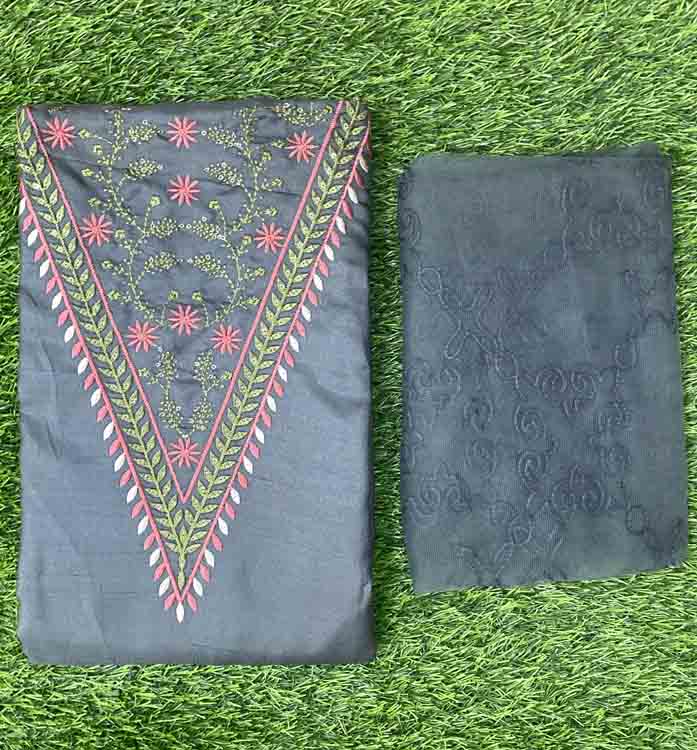 Daily Wear Semi Silk Churidar Set DC258-15