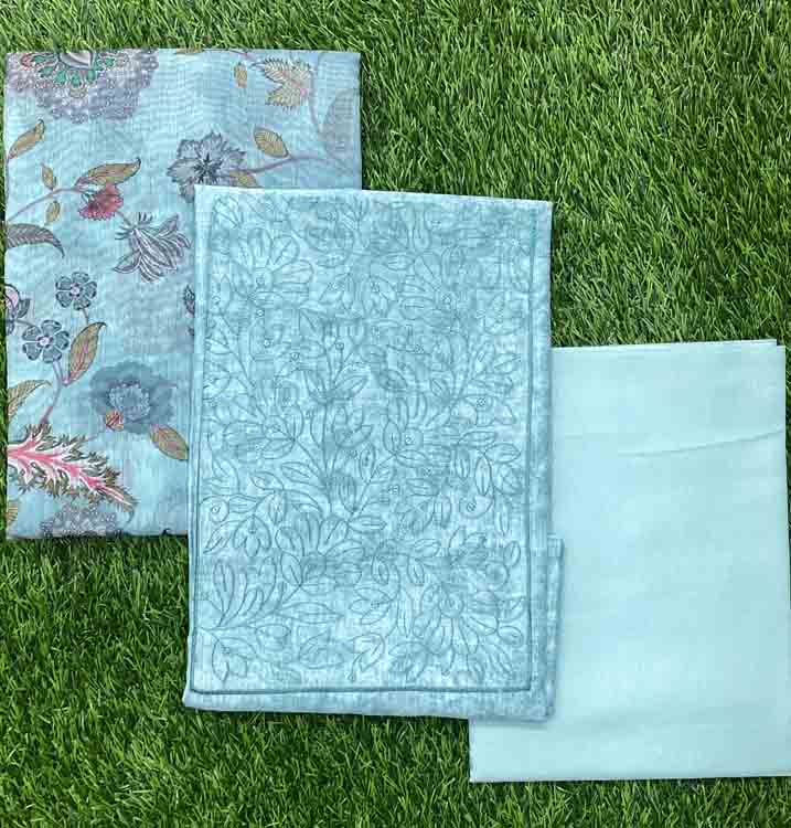Semi Soft Silk Churidar Materials DC267-06