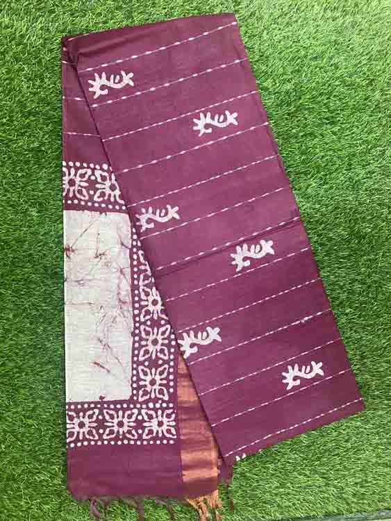Semi Tusser Saree DS366-05
