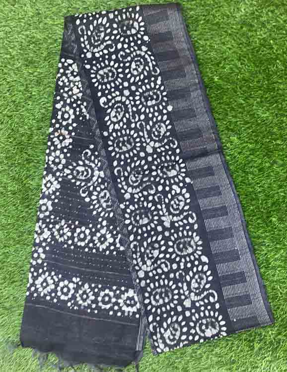 Semi Tusser Saree DS383-03