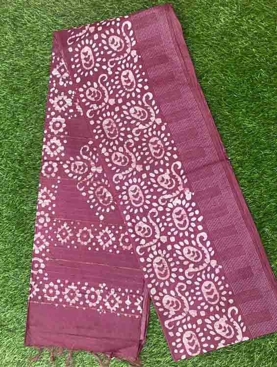 Semi Tusser Saree DS383-05