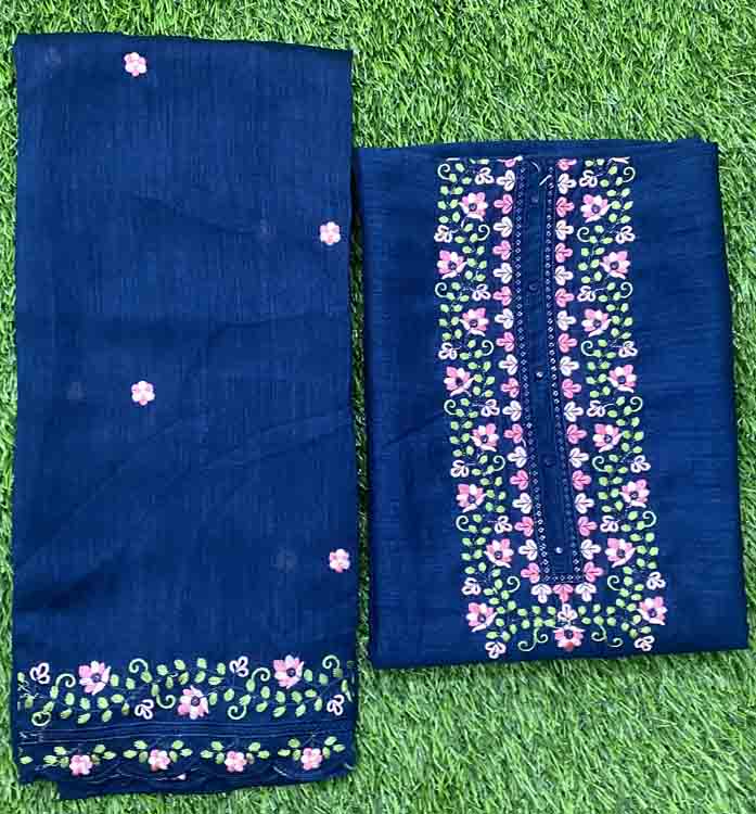 Vichitra Silk Churidar Set DC263-03