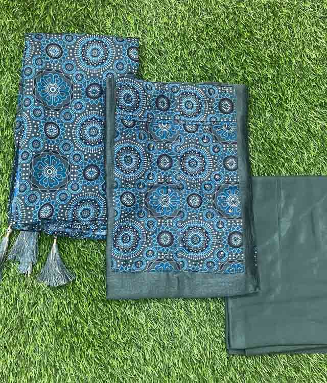 Vichitra Silk Churidar Materials DC256-04