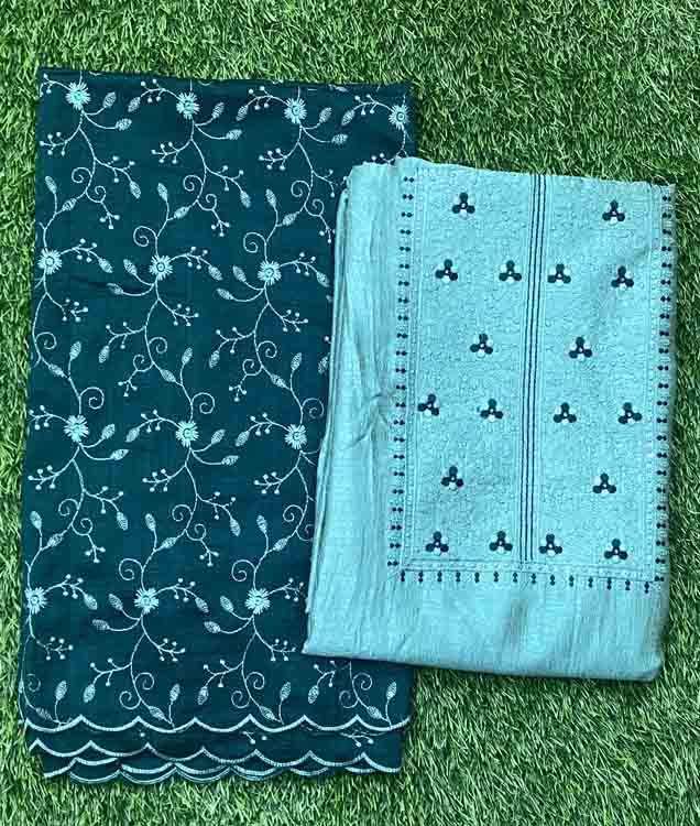 Vichitra Silk Churidar Materials DC256-06