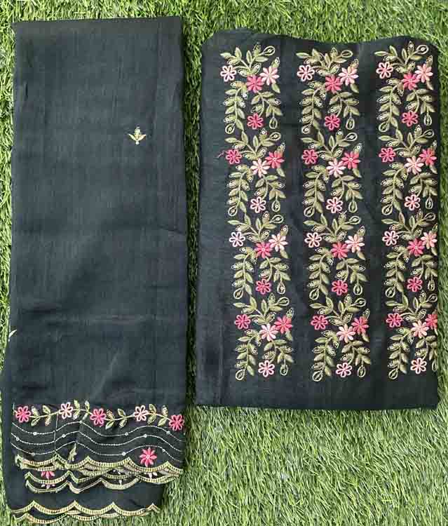 Vichitra Silk Salwar Suit Cloth DC275-06