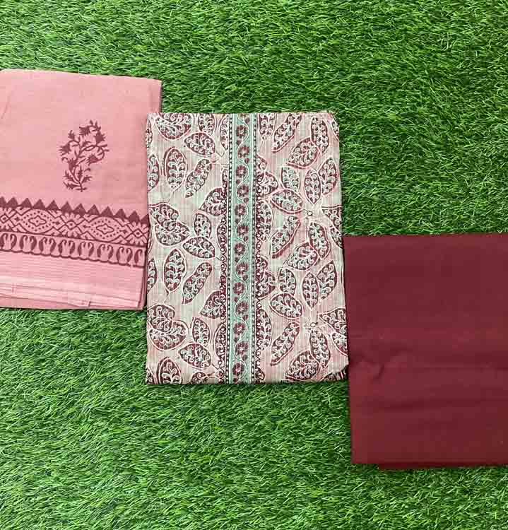 Unstitched Cotton Churidar Materials DC290-02