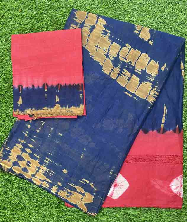 Pure Cotton Saree with Crosia Work DS402-04
