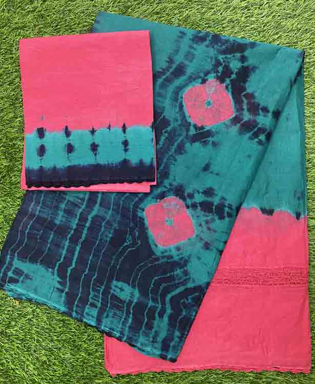 Pure Cotton Saree with Crosia Work DS402-08