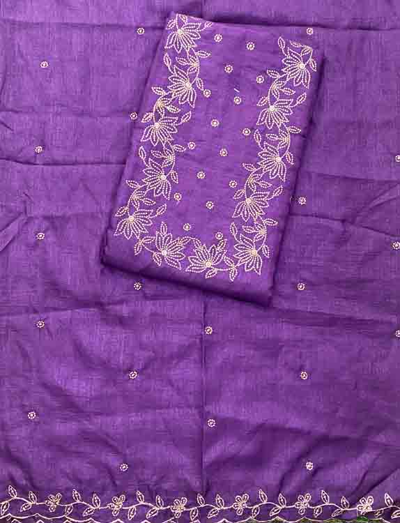 Semi Silk Churidar Materials DC301-01