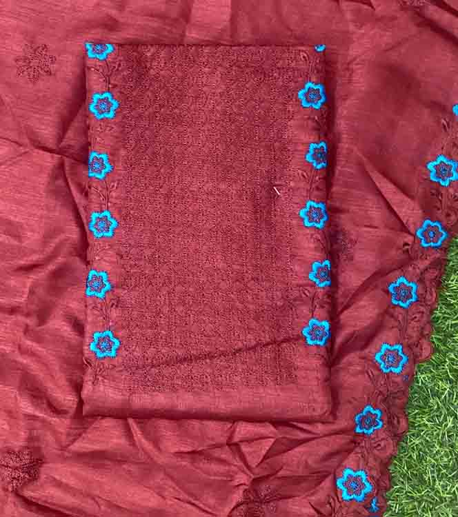 Daily Wear Semi Silk Churidar Set DC303-02