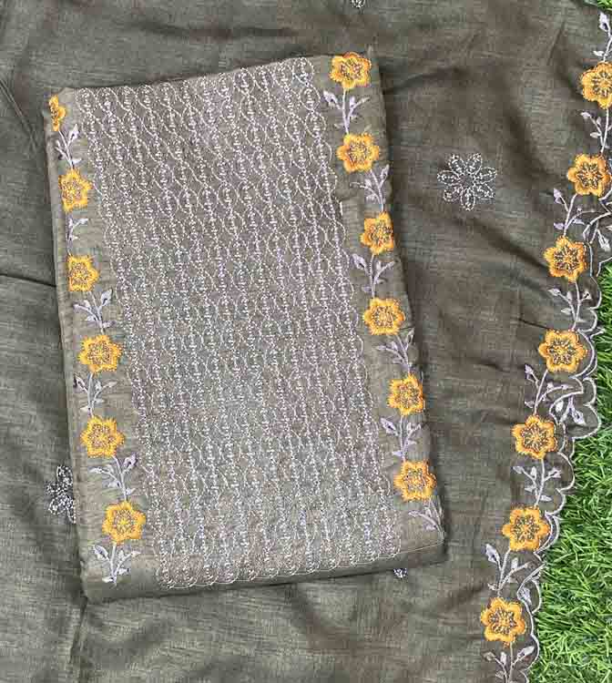 Daily Wear Semi Silk Churidar Set DC303-04