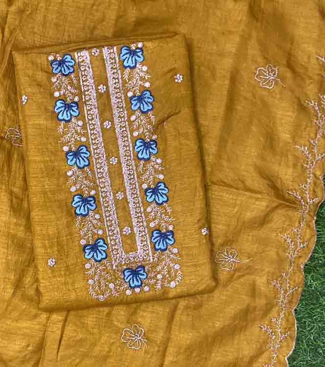 Daily Wear Semi Silk Churidar Set DC303-06