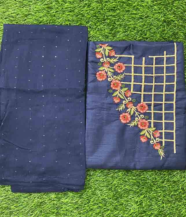 Unstitched Semi Silk Churidar Materials DC283-04