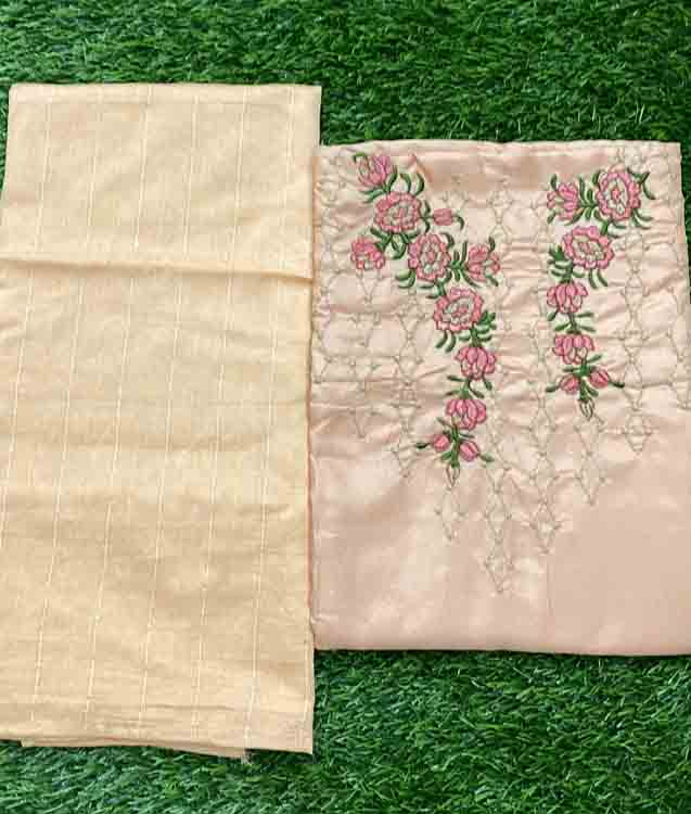 Unstitched Semi Silk Churidar Materials DC283-08