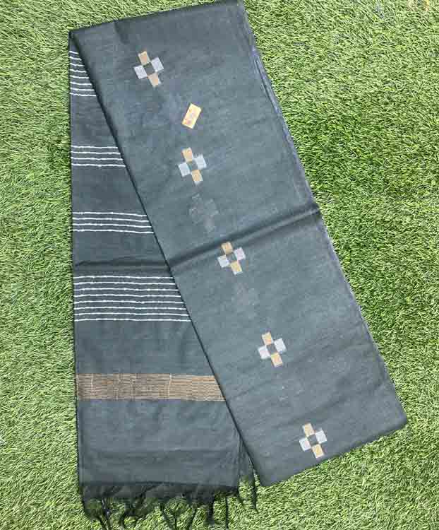 Semi Tusser Silk Saree DS418-03