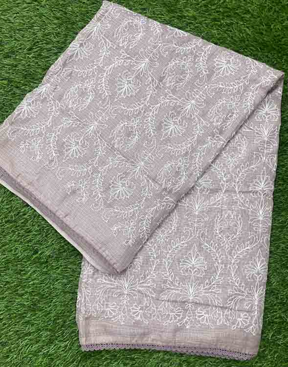 Embroidered Kota Silk Saree DS410-04