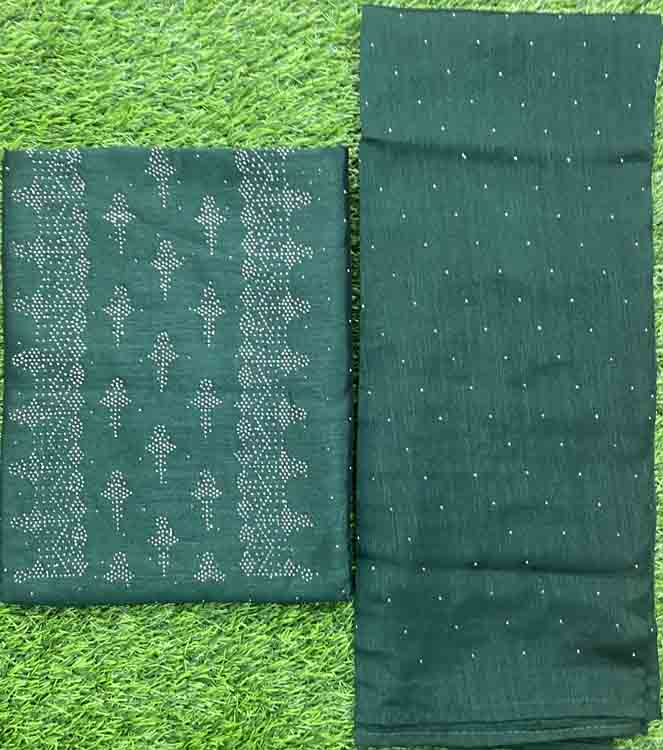 Vichitra Silk Churidar Materials Set DC297-04