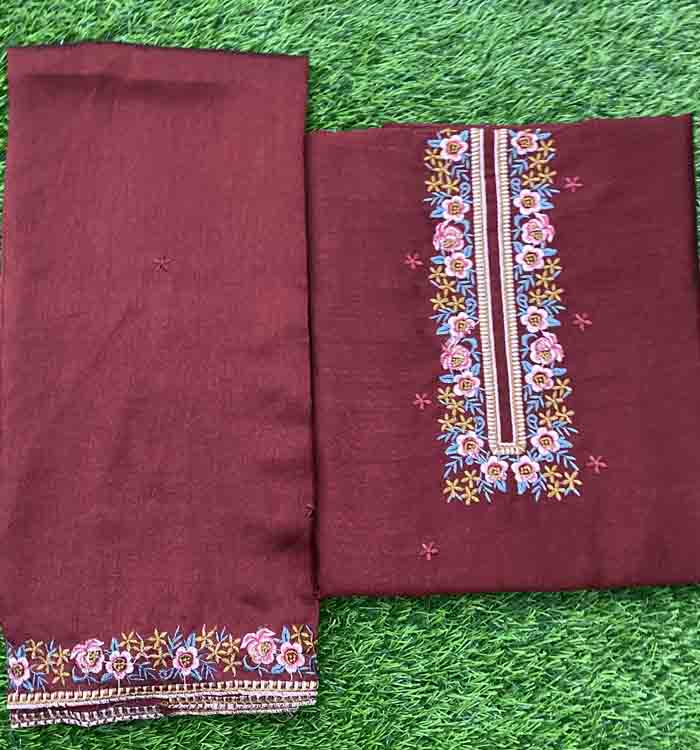 Vichitra Silk Churidar Materials DC302-04