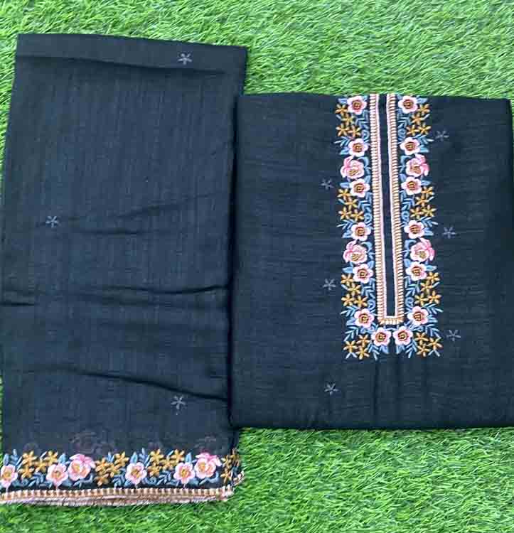 Vichitra Silk Churidar Materials DC302-08