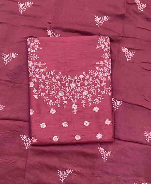 Semi Silk Churidar Materials Set DC311-01
