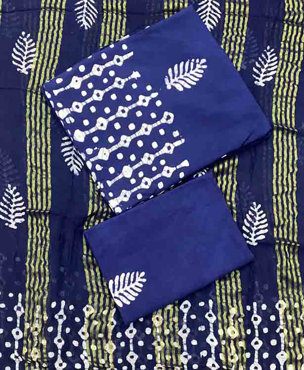 Batik Print Soft Cotton Churidar Materials Set DC315-06