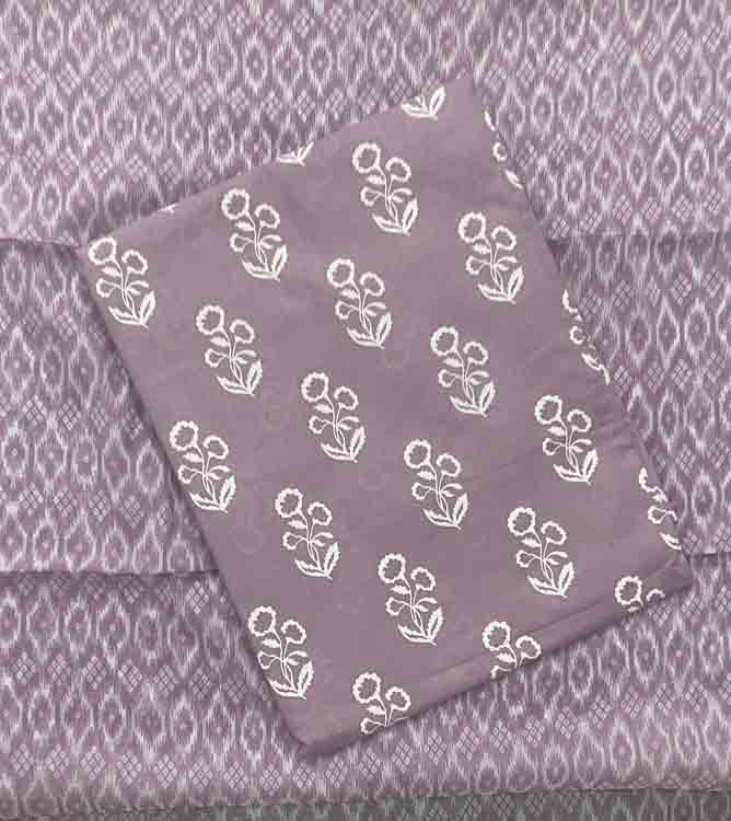 Unstitched Cotton Churidar Materials Set DC401-02