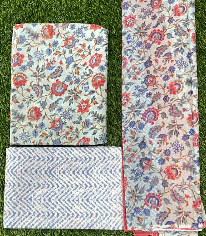 Soft Cotton Churidar Materials Set DC308-09