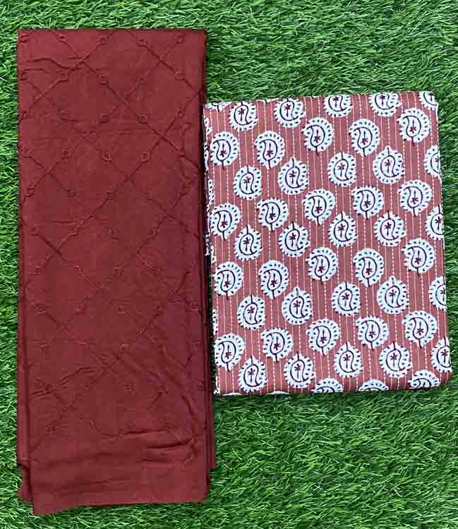 Unstitched Cotton Churidar Materials Set DC324-01