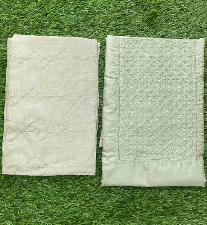 Unstitched Semi Silk Churidar Set DC326-07