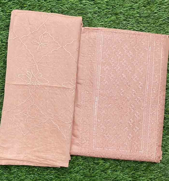 Daily Wear Semi Silk Churidar Materials Set DC331-03