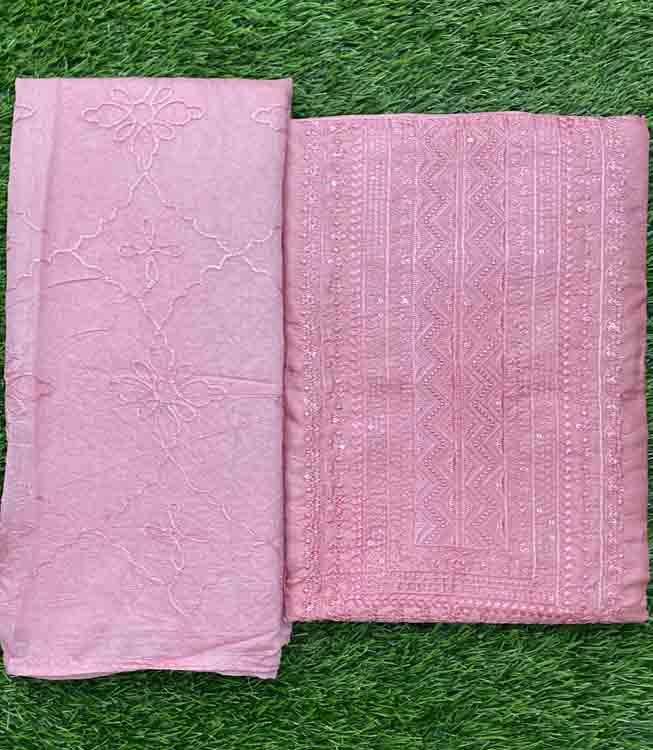 Daily Wear Semi Silk Churidar Materials Set DC331-05