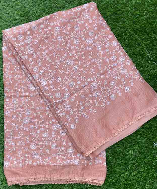 Embroidered Kota Silk Saree DS434-02