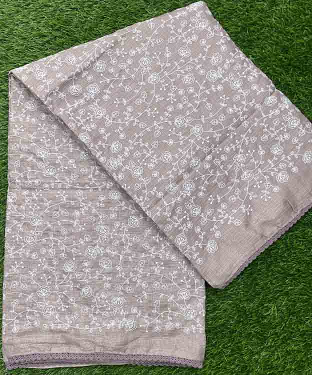 Embroidered Kota Silk Saree DS434-04