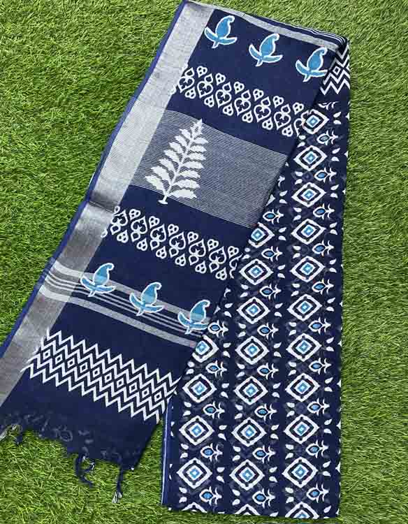Linen Saree DS448-07