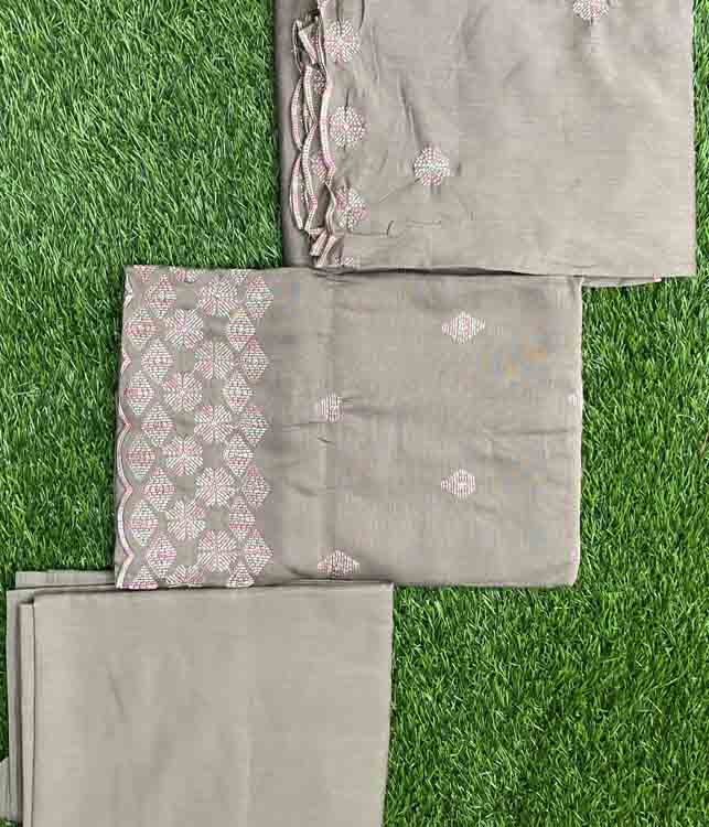 Semi Silk Churidar Materials Set DC325-07