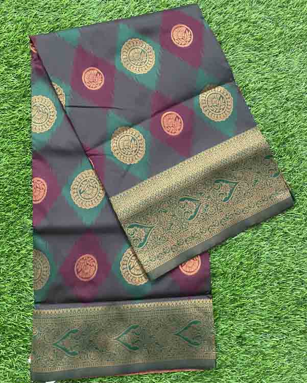 Semi Silk Saree DS435-08