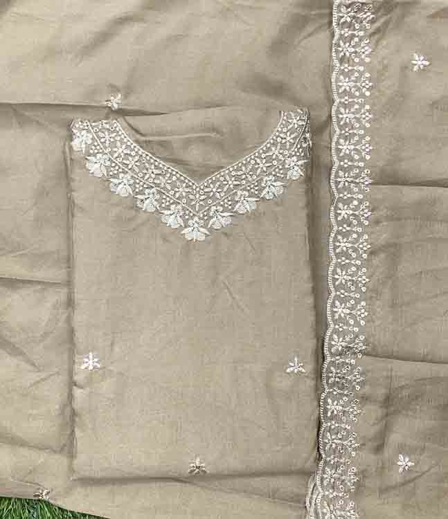 Vichitra Silk Churidar Materials Set DC312-03