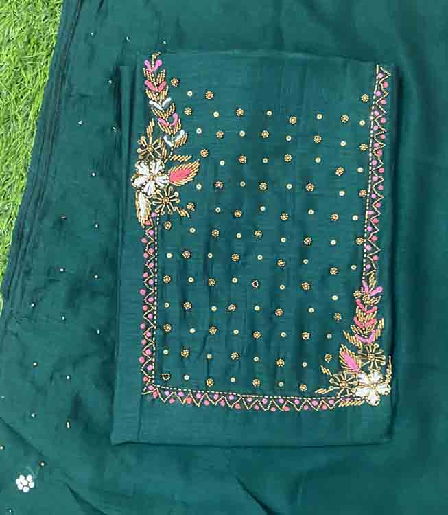 Party Wear Georgette Churidar Materials Set DC358-06