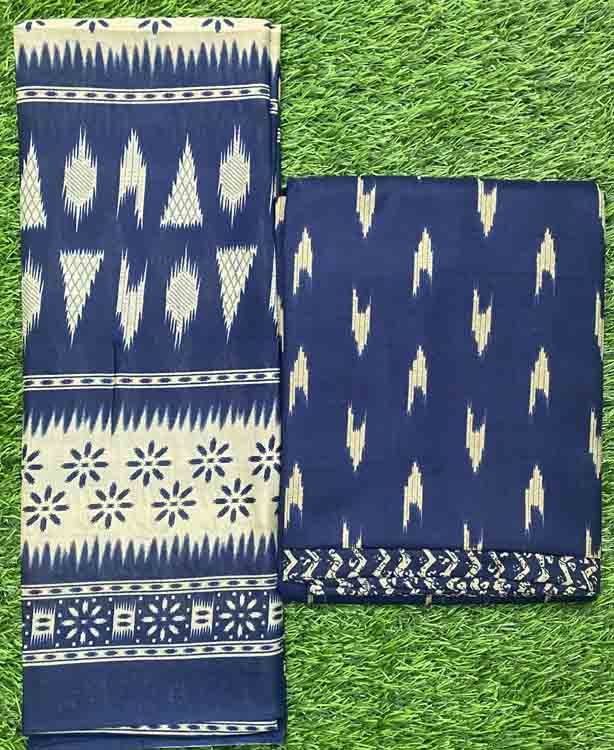 Unstitched Cotton Blend Churidar Materials Set DC339-07