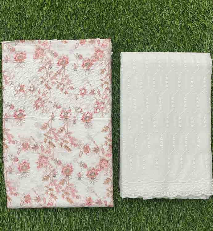 Unstitched Cotton Churidar Materials Set DC347-02