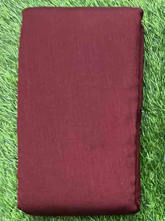 Plain Vichitra Silk Saree DS471-17